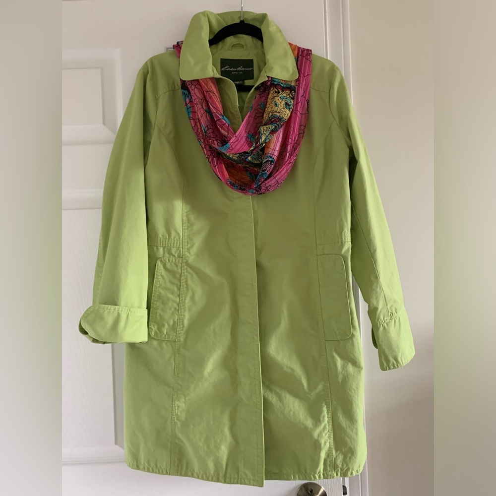 EDDIE BAUER Trench Coat Size L